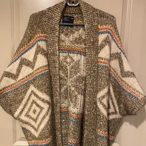 Chunky American Eagle Tribal Cardigan